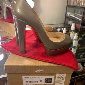 Christian Louboutin Bambou Oyster Patent Leather